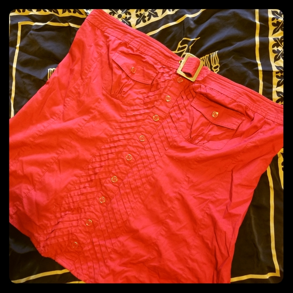 Ashley Stewart RED HOT TUBE TOP!